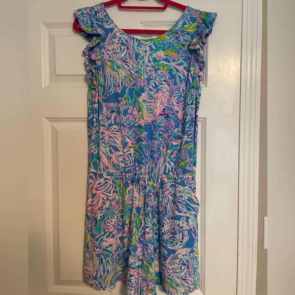 Perfect condition Lilly Pulitzer romper with pockets